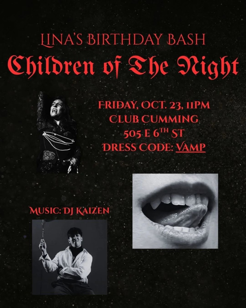 Creatures of The Night (Lina's Birthday Bash)