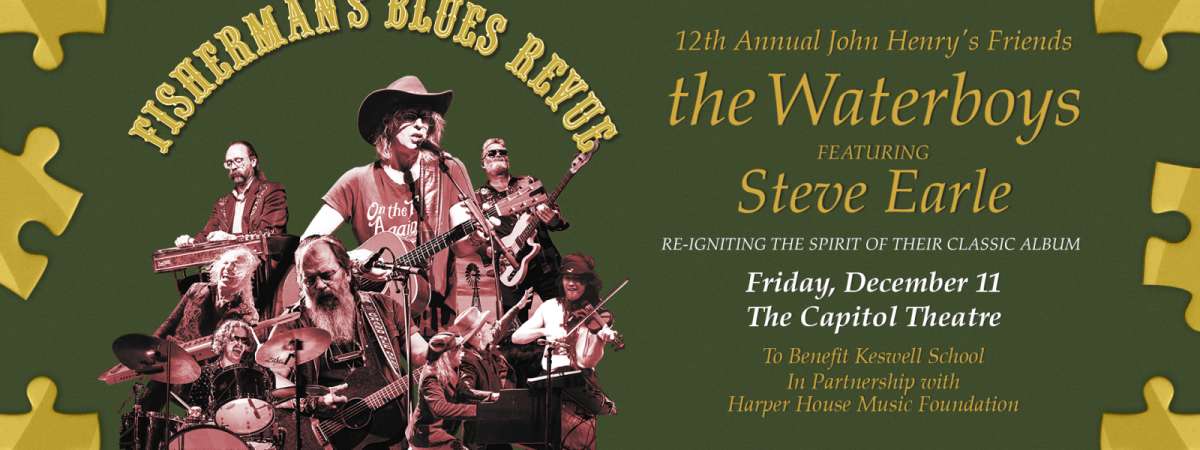The Waterboys ft. Steve Earle, Performing Fisherman's Blues Revue