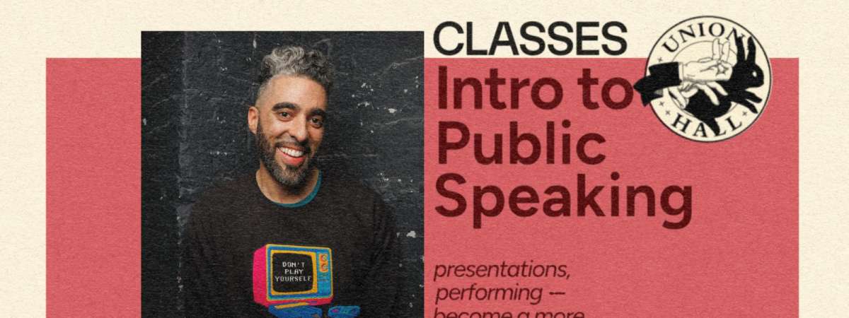 (CLASS) Intro to Public Speaking with Tyrone Thornhill