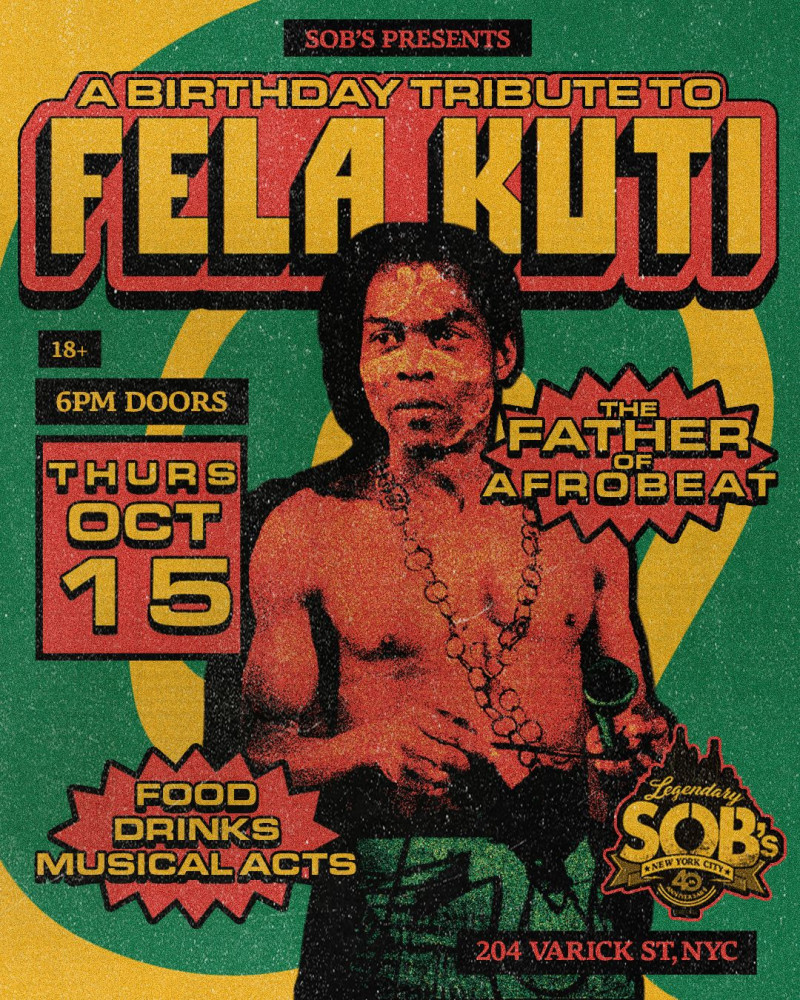 Fela Kuti Birthday Tribute