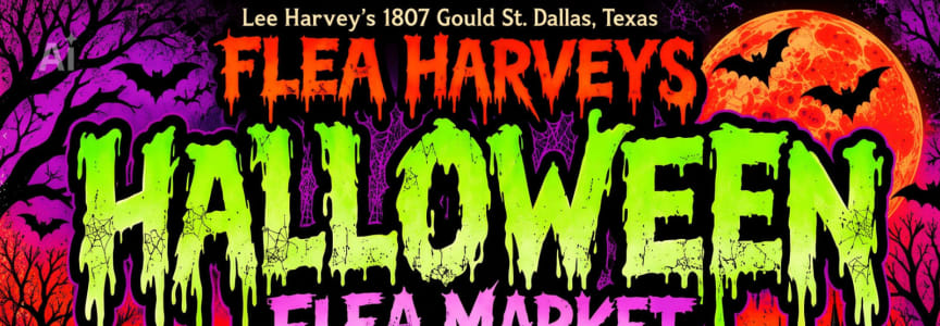 Flea Harvey's Annual Halloween Market