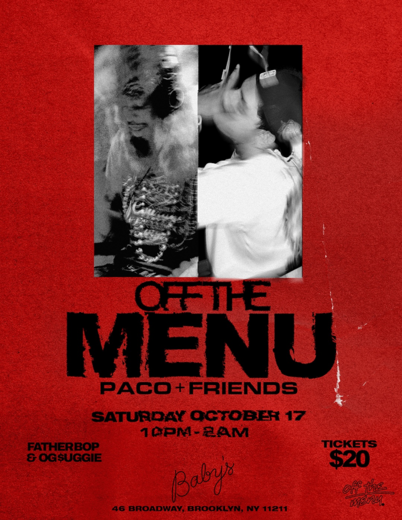 Off The Menu: Paco + Friends