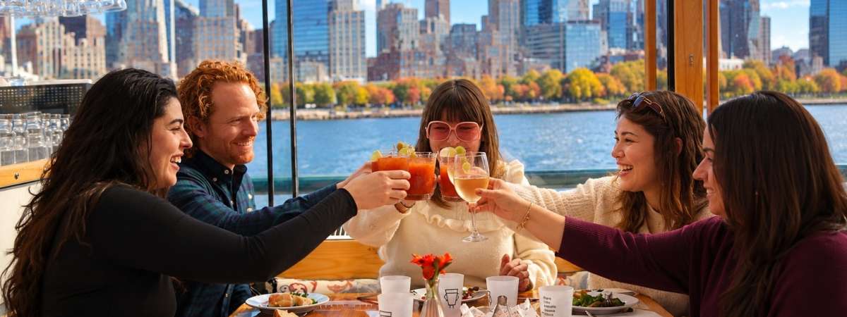 Afternoon Fall Foliage Lunch Cruise aboard Manhattan