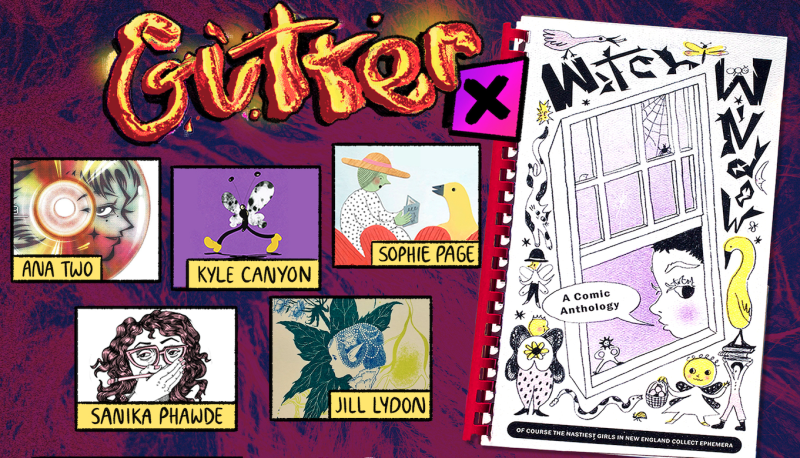 Gutter x Witch Window: A Comic Reading + Book Launch