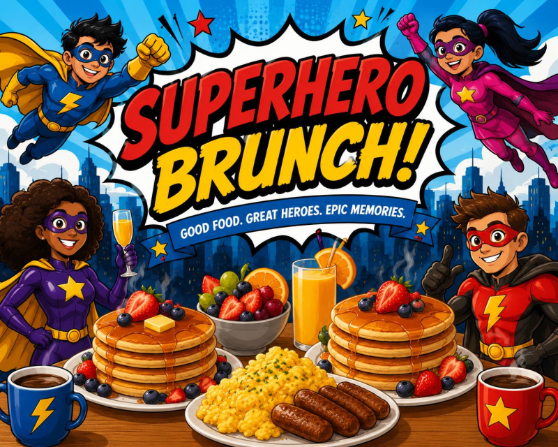 Superhero Bruch @ Dave & Buster's Pelham
