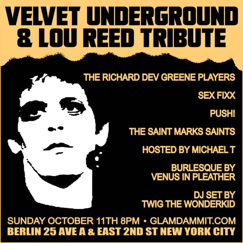 Glamdammit "Tribute to The Velvet Underground & Lou Reed"