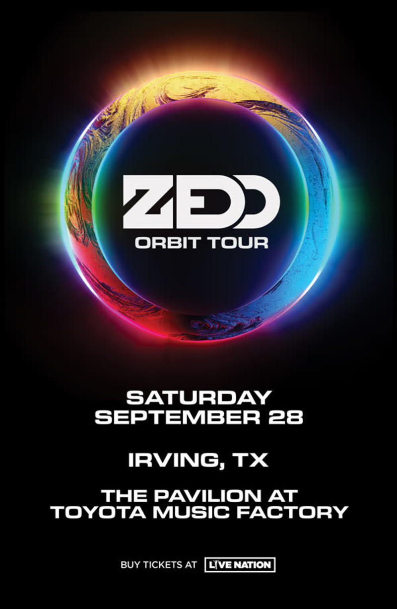 Zedd in Irving at The Pavilion at Toyota Music Factory