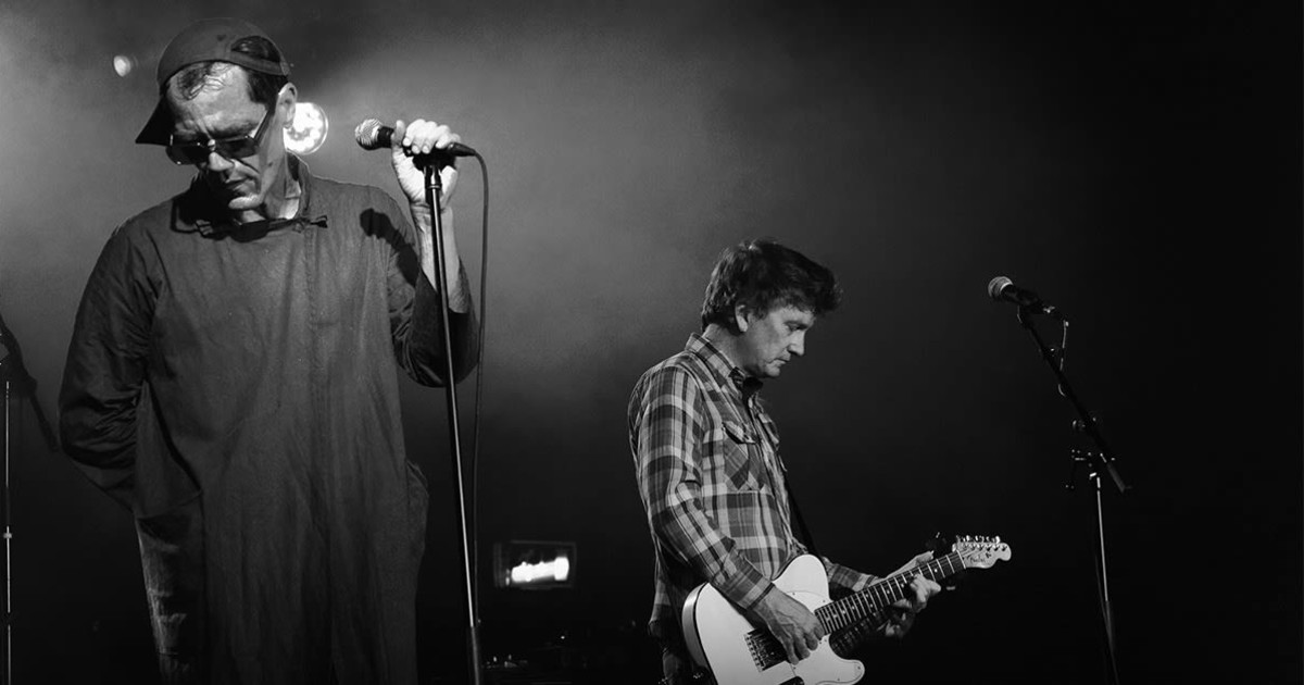 Michael Shannon & Jason Narducy play R.E.M's Document Austin concert poster