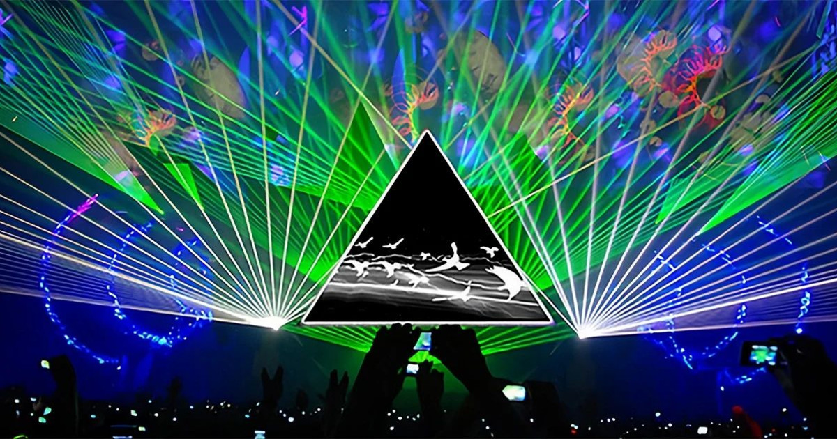 Pink Floyd Laser Spectacular Austin concert poster
