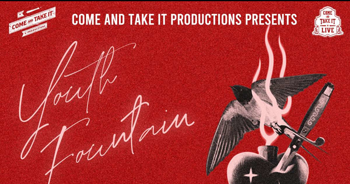Youth Fountain Austin concert poster