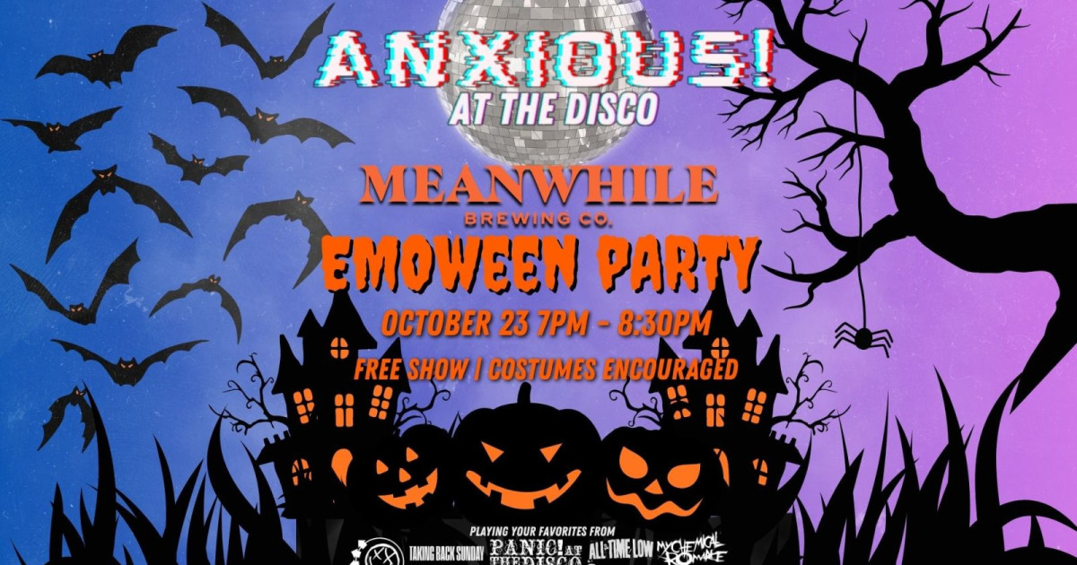 EMOWEEN Austin concert poster