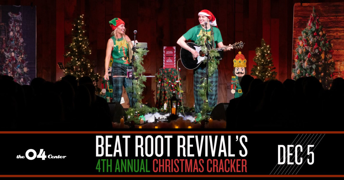 Beat Root Revival's 4th Annual Christmas Cracker Austin concert poster