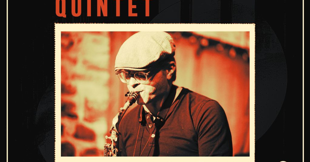 Seth Carper Quintet Austin concert poster