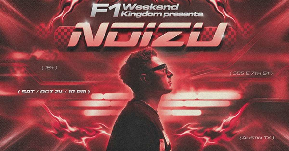 Noizu Austin concert poster