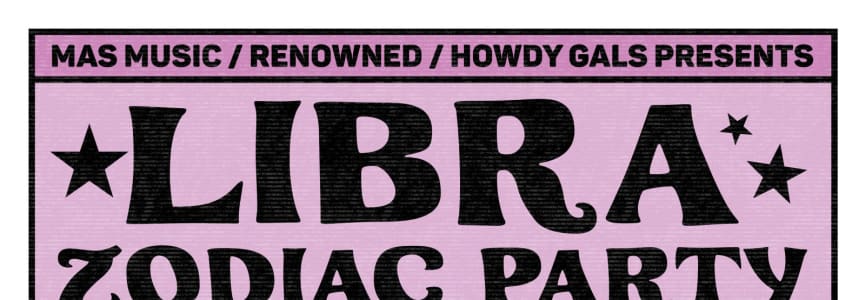 Libra Zodiac Party w/ Subpar Snatch, People In Black, Slips
