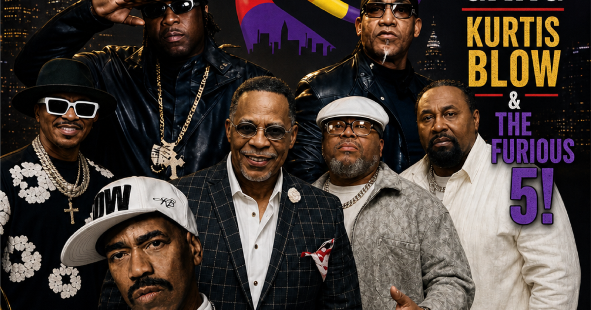 Sugarhill Records Reunion Tour feat. Sugarhill Gang, Kurtis Blow, and The Furious 5 Austin concert poster