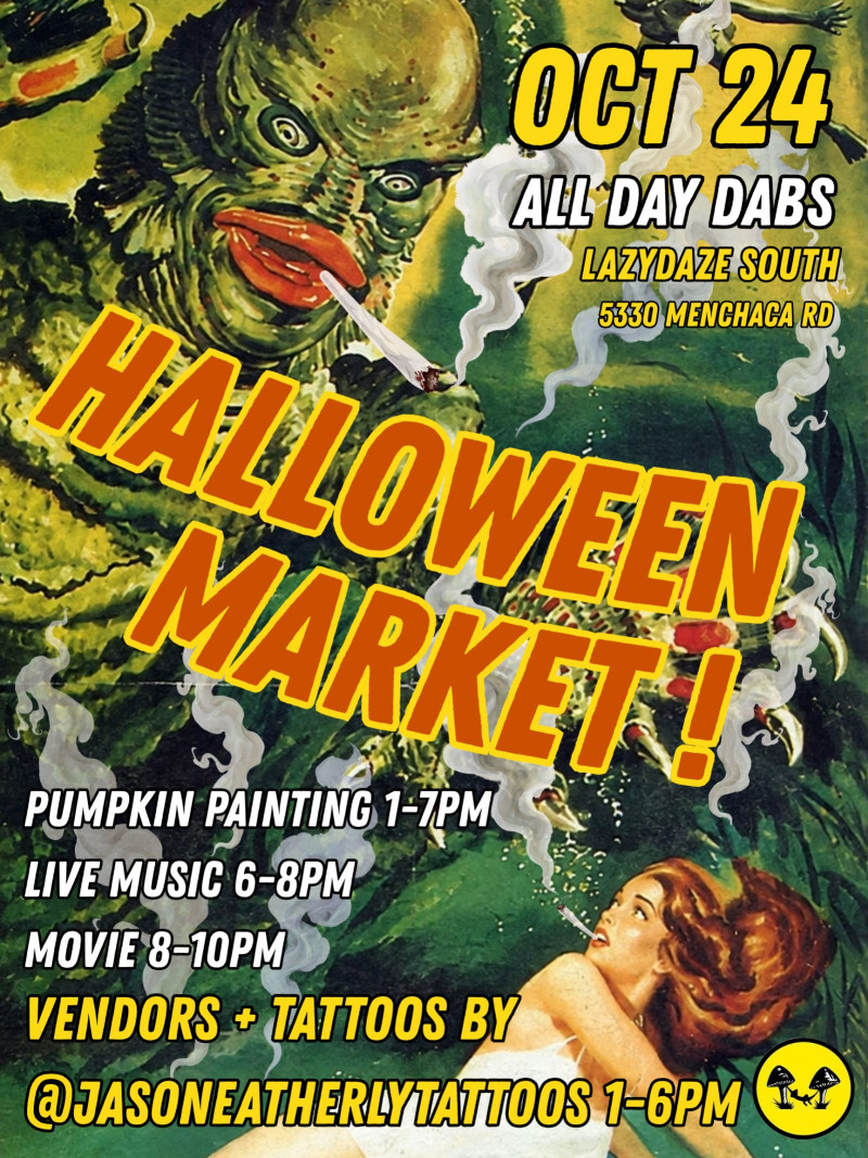 Halloween Market! in Austin at Lazydaze South Austin