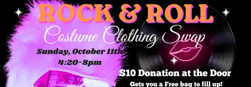 Rock & Roll Clothing Swap Benefitting Project Transitions! Live Music by ASTHMA and DJ Tinita Turn-Up!