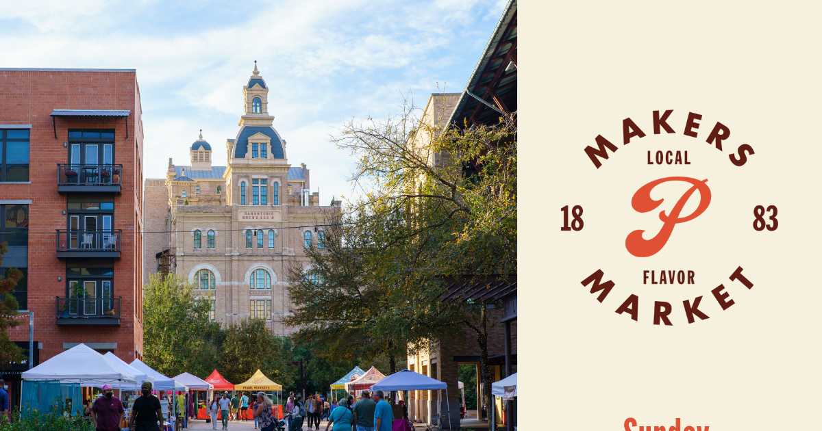 Makers Market — happening in San Antonio today. Check it out 👀