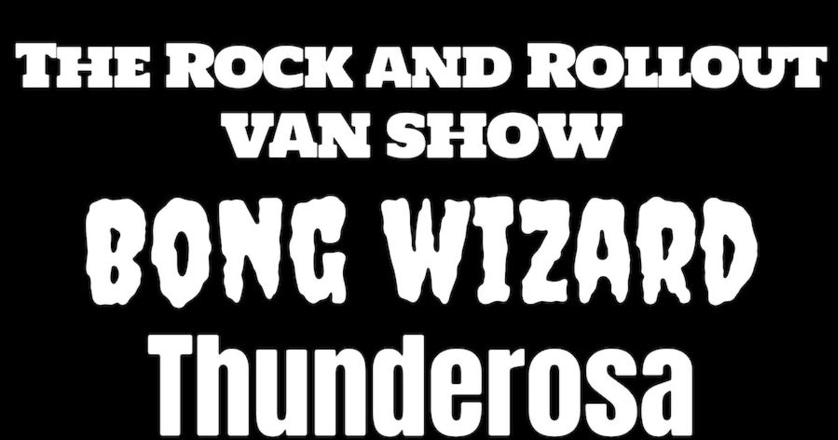 THE ROCK N ROLLOUT VAN SHOW Austin concert poster