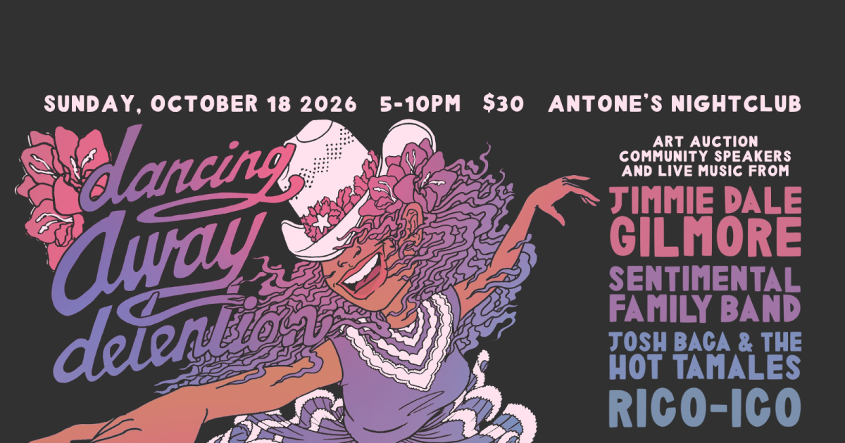 Dancing Away Detention w/ Jimmie Dale Gilmore + More Austin concert poster