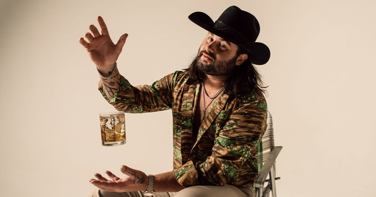 Koe Wetzel and Parker McCollum: Naughty or Nice Tour Austin concert poster