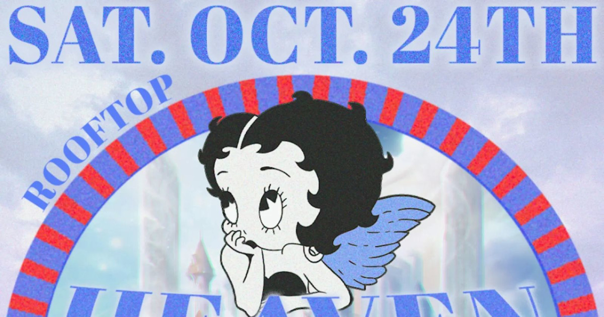 5th Anniversary HEAVEN & HELL PARTY Austin concert poster