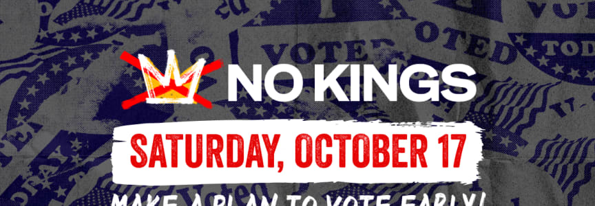 No Kings: Don't Ghost the Vote