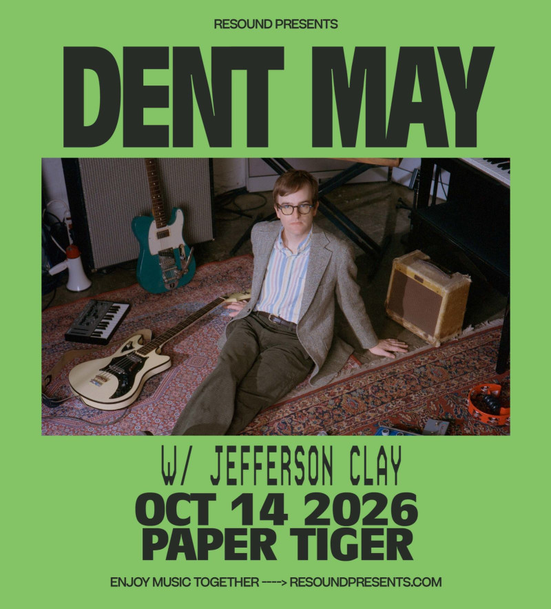 Dent May in San Antonio at Paper Tiger