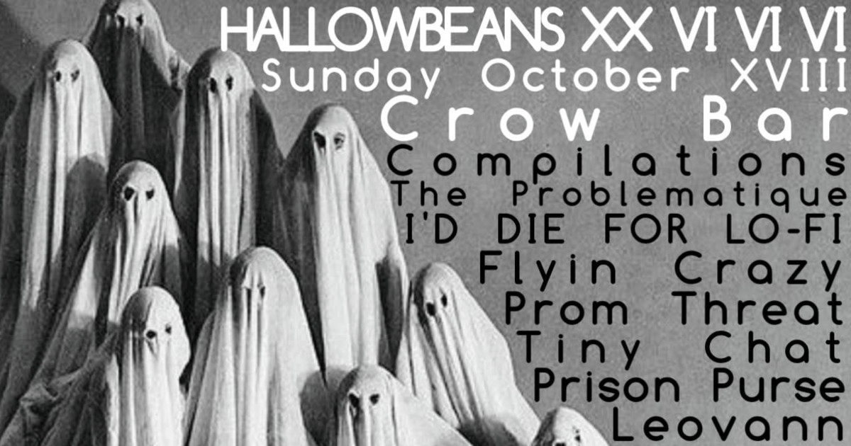 Hallowbeans Austin concert poster