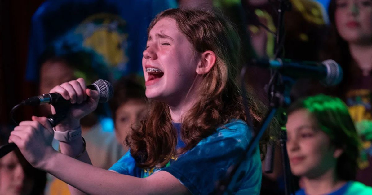 Barton Hills Choir Plays Rock Classics Austin concert poster