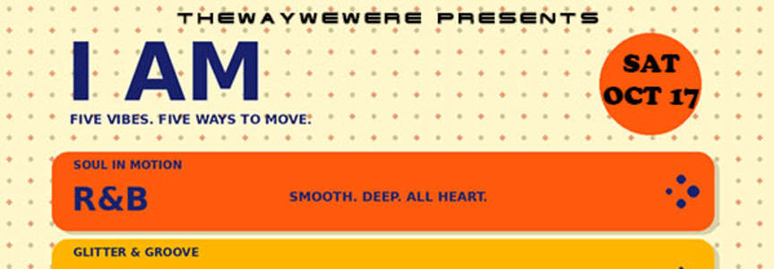 IAM R&B, Disco, New Wave, Preppy, and House