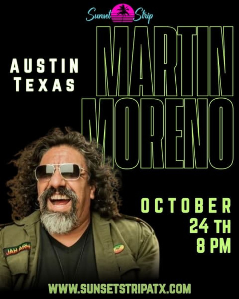 Martin Moreno Live at Sunset Strip in Austin at Sunset Strip