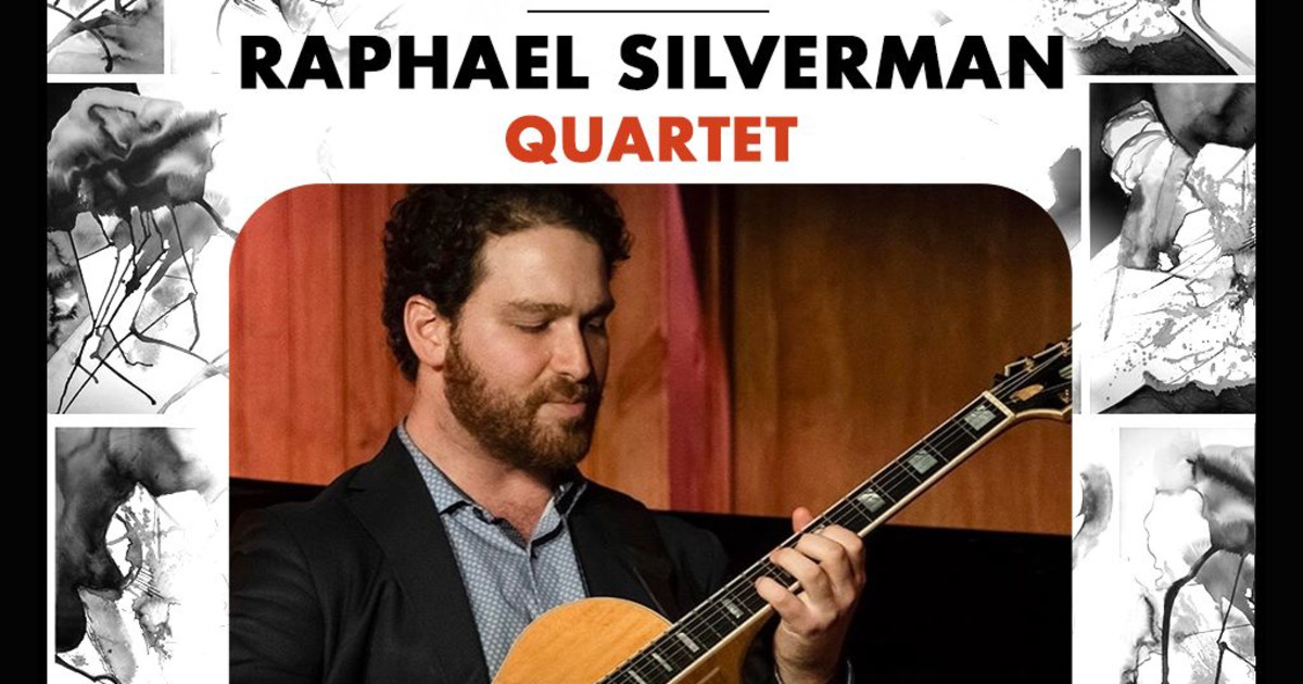 Raphael Silverman Quartet Austin concert poster