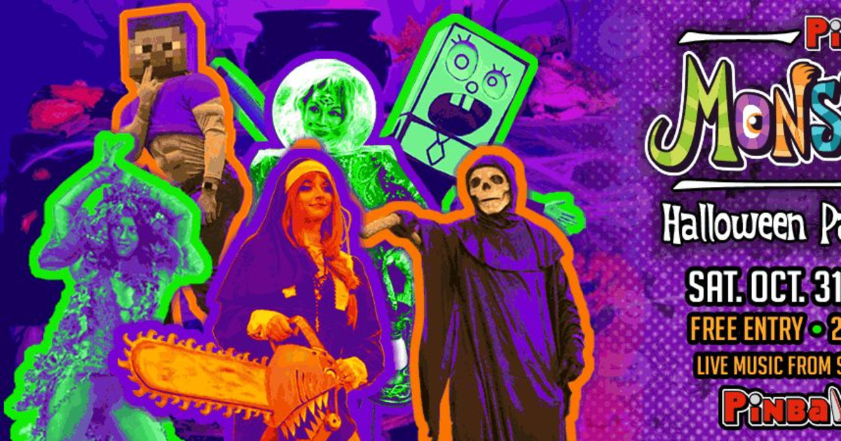 Monster Mash Halloween Party Austin concert poster