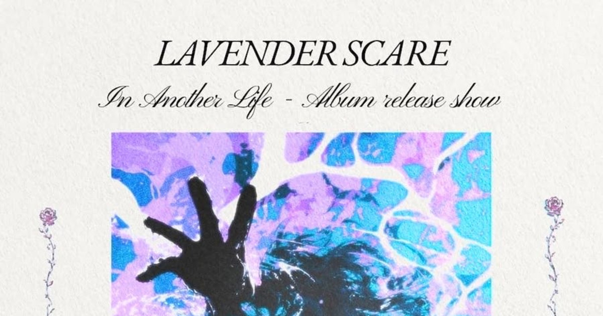 Lavender Scare (Album Release) with First Date & All Fours Austin concert poster