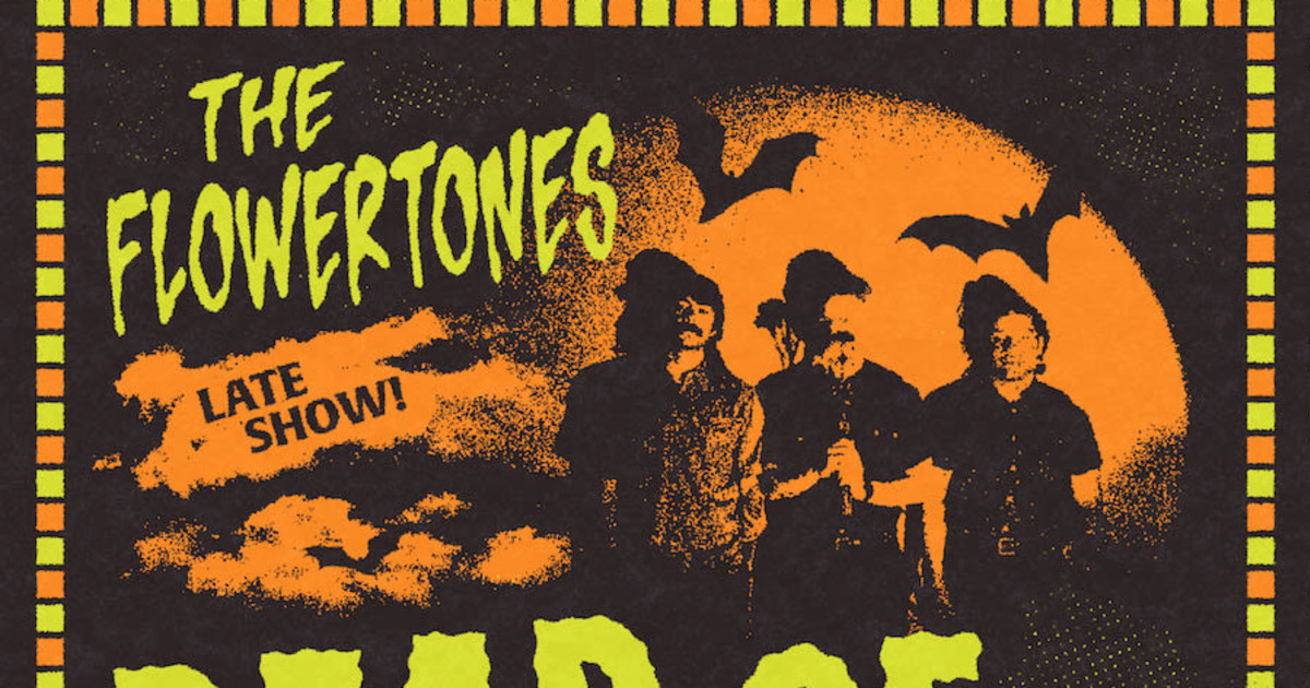 DEAD OF NIGHT ft. The Flowertones Austin concert poster