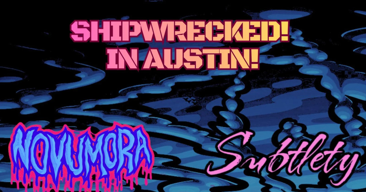 Novumora @ Quack's Austin concert poster