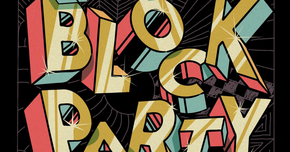 East 5th Block Party Austin concert poster