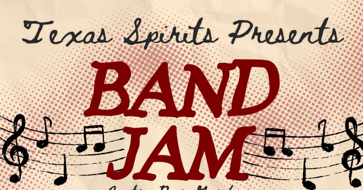 Texas Spirits Presents: Band Jam Austin concert poster