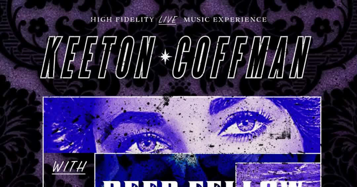 Do Gooder, Soul Sipper, Keeton Coffman, Deer Fellow Austin concert poster