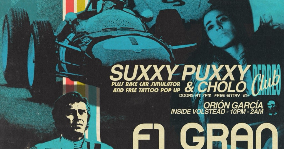 F1 Gran Premio - Qualifying Day at Hotel Vegas & Volstead Austin concert poster