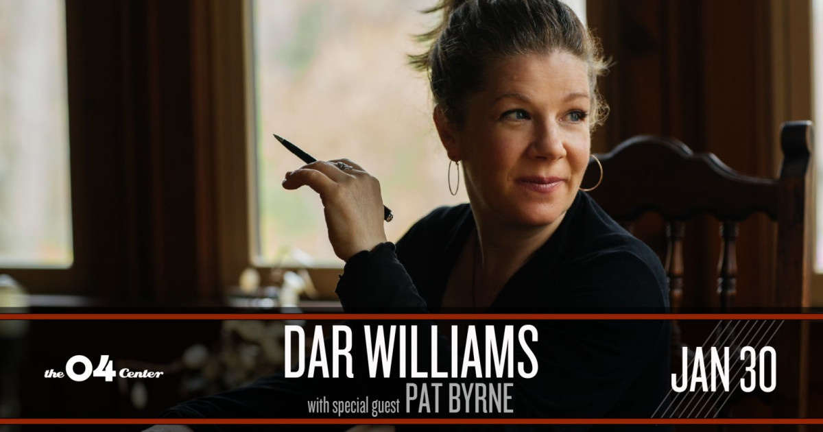 Dar Williams with special guest Pat Byrne Austin concert poster