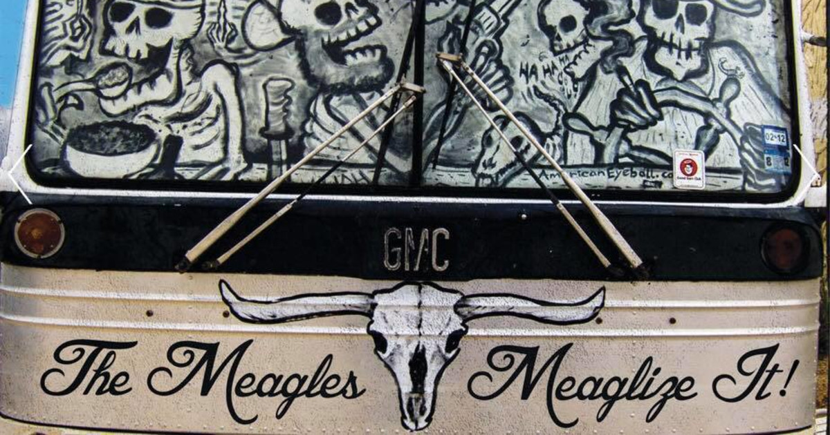 The Meagles Austin concert poster