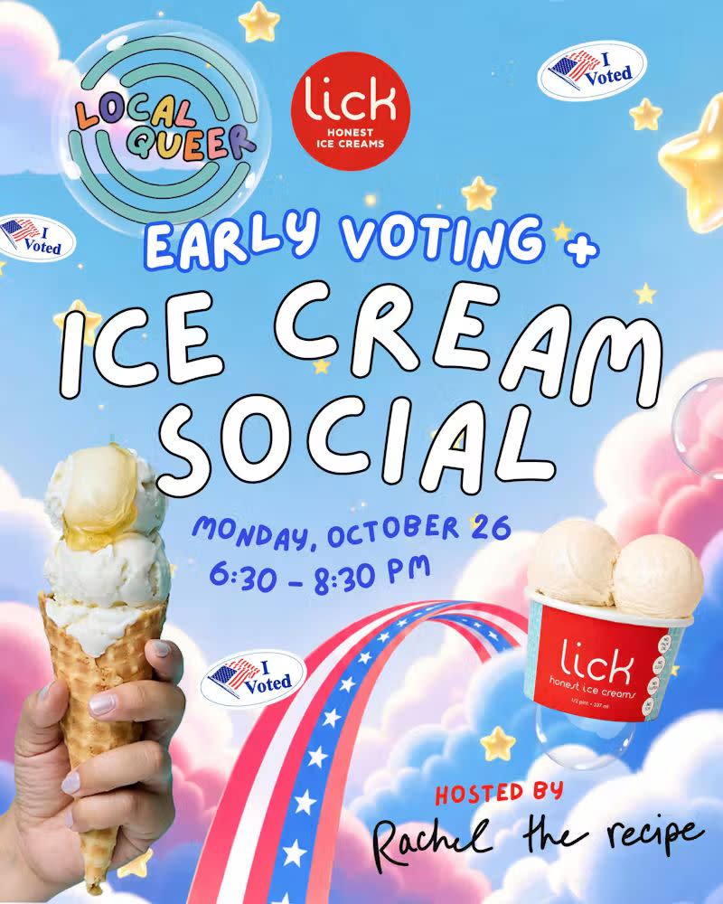 Early Voting Ice Cream Social in Austin at Austin Energy