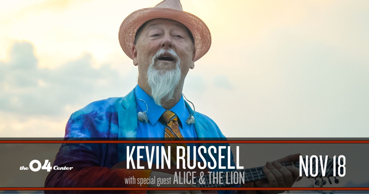 Kevin Russell with special guest Alice & The Lion Austin concert poster