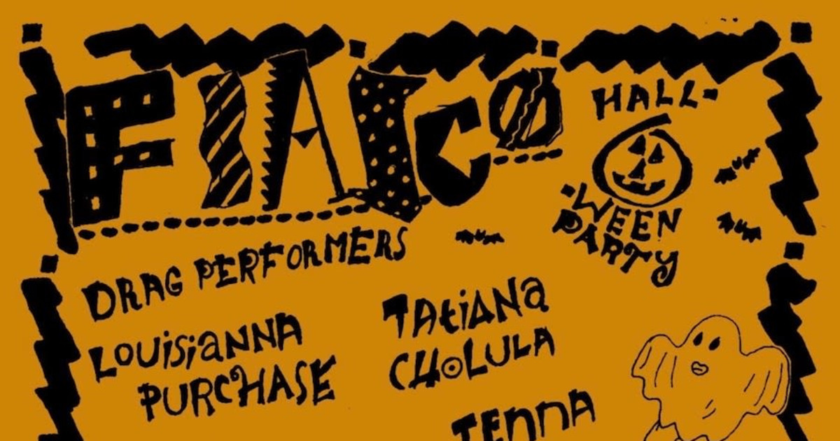 FIASCO! Austin concert poster