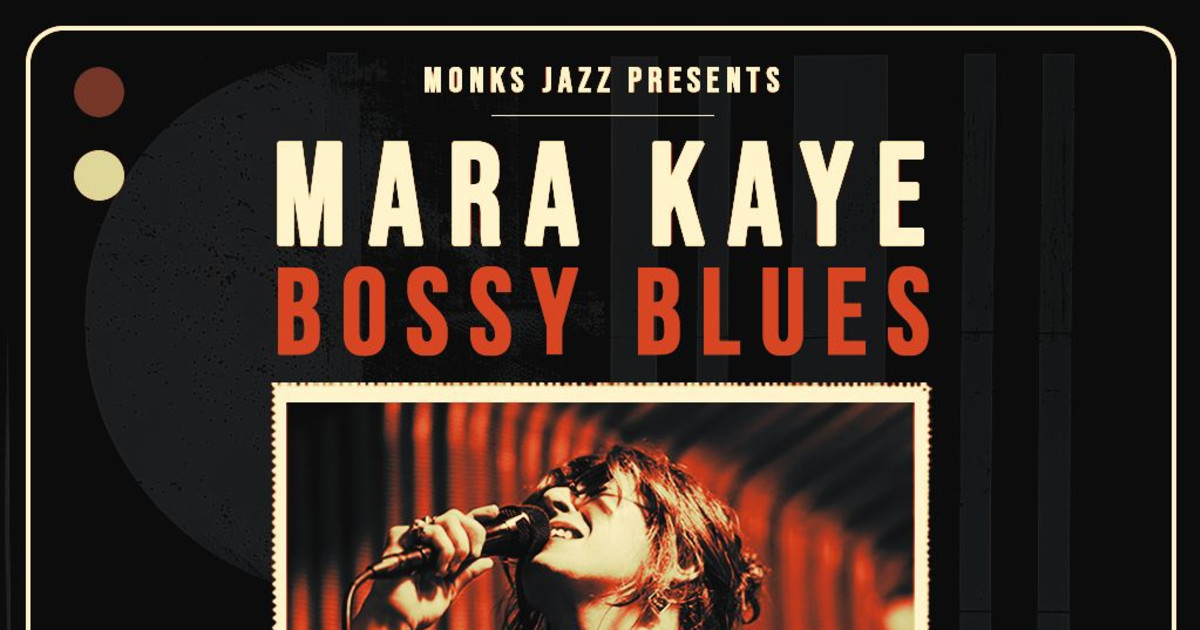 Mara Kaye: Bossy Blues Austin concert poster
