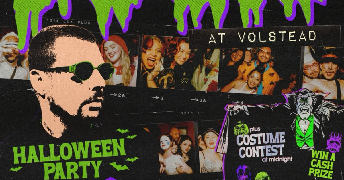 Poster for Crashing in with King Louie: Halloween Party in Austin
