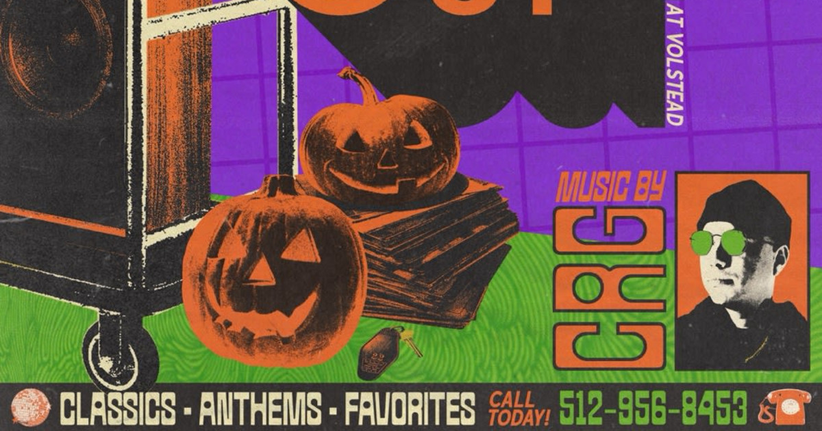 Poster for Late Check Out with CRG: Halloween Edition in Austin